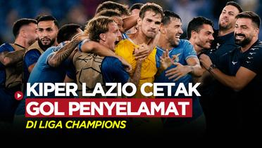 Momen Gol Sundulan Ivan Provedel, Selamatkan Lazio dari Kekalahan Melawan Atletico Madrid
