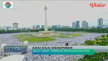 Supernya Aksi Damai 212 di Kawasan Monas, Jakarta - Fokus Pagi