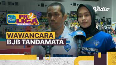 Wawancara Pasca Pertandingan | Bandung BJB Tandamata vs Jakarta Mandiri Popsivo Polwan | PLN Mobile Proliga Putri 2022
