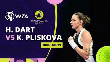 Semifinal: Harriet Dart vs Karolina Pliskova - Highlights | WTA Transylvania Open 2024