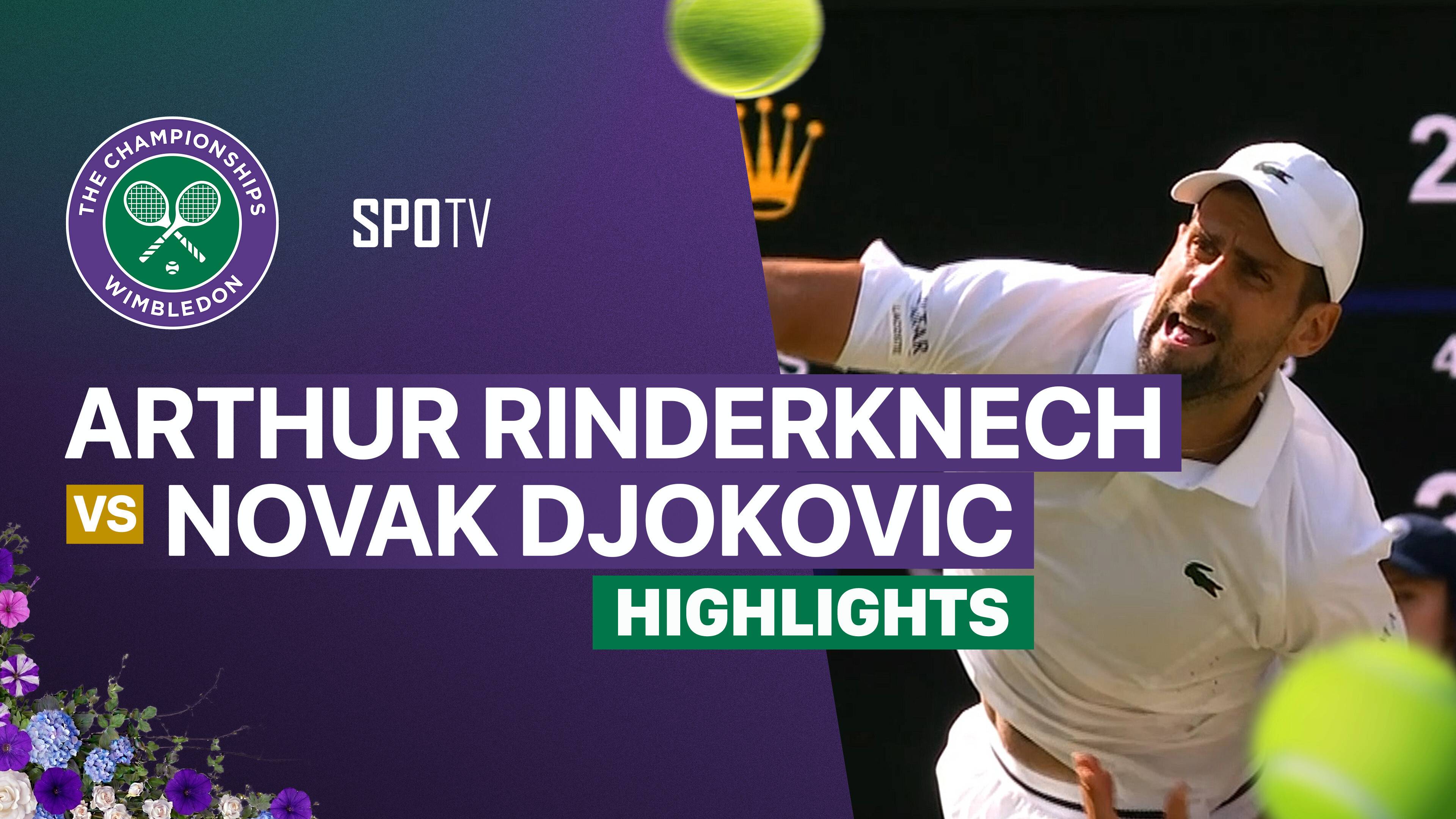 Arthur Rinderknech vs Novak Djokovic - Gentlemen's Singles Third Round | Wimbledon 2026
