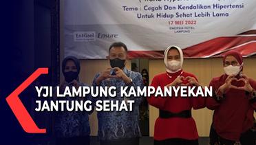 Hari Hipertensi Sedunia, YJI Lampung Kampanyekan Jantung Sehat