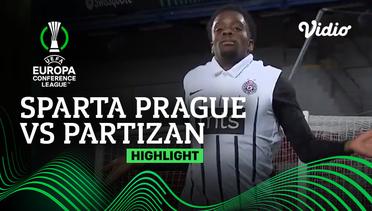 Highlight - Sparta Prague vs Partizan | UEFA Europa Conference League 2021/2022