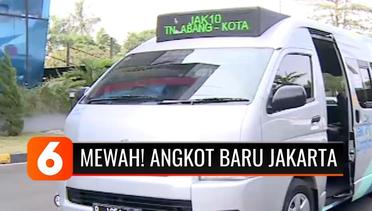 Jakarta Punya Armada Angkot Baru dengan Fasilitas TV dan Full AC, Begini Dalamnya...