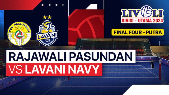 Putra: Rajawali Pasundan vs Lavani Navy - Final Four - Full Match | Livoli Divisi Utama 2024
