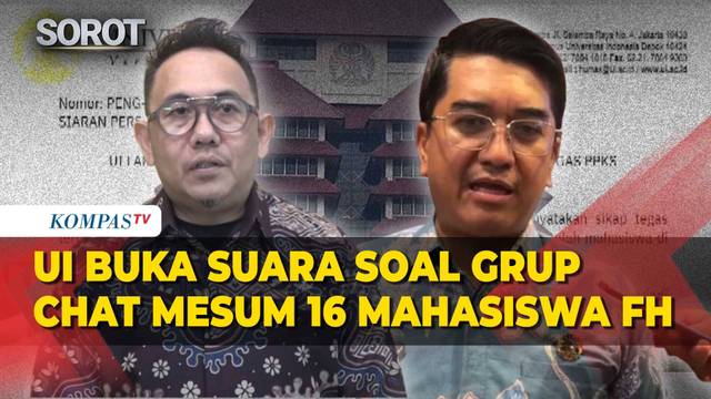 Pihak UI Selidiki Kasus Grup Chat Mesum, 16 Mahasiswa FH Jalani Pemeriksaan