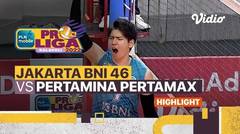 Highlights | Final Four: Jakarta BNI 46 vs Jakarta Pertamina Pertamax | PLN Mobile Proliga Putra 2022