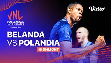 Match Highlights | Belanda vs Polandia | Men's Volleyball Nations League 2023