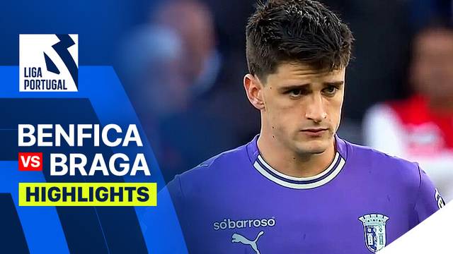 Benfica vs Braga - Highlight | Liga Portugal 2025/26