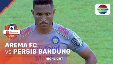 Highlights - Arema FC 1 vs 2 Persib Bandung | Shopee Liga 1 2020