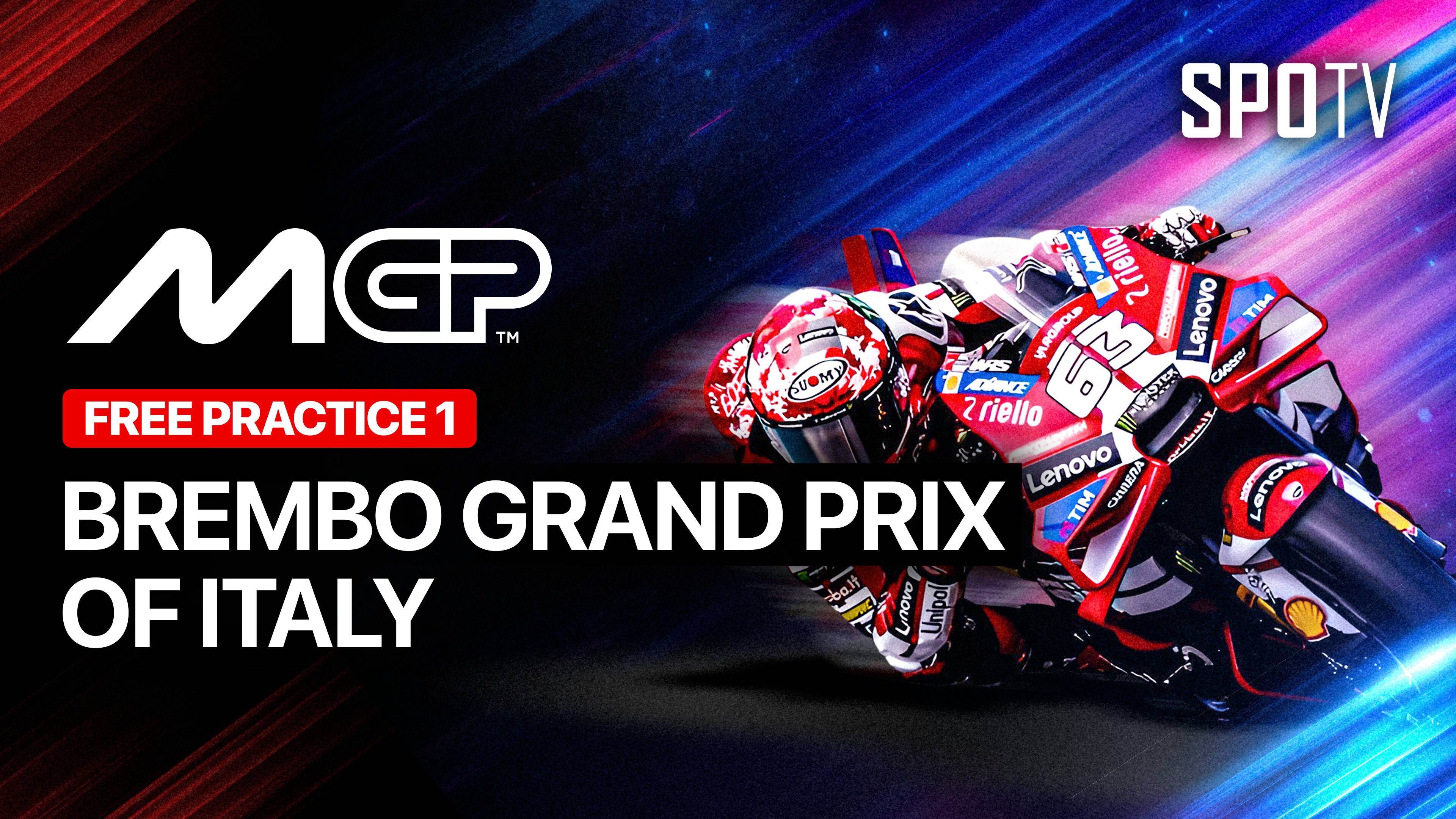 MotoGP Free Practice 1: Brembo Grand Prix of Italy - MotoGP 2026 Round 7