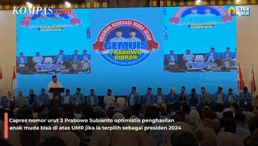 Prabowo: Tidak Mau Jadi Bangsa UMR
