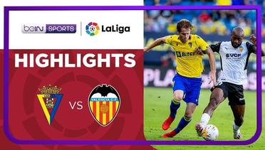 Match Highlights | Cadiz 0 vs 0 Valencia | LaLiga Santander 2021
