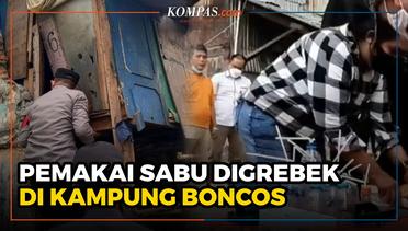 Polisi Grebek Kampung Boncos Palmerah, Tangkap Lima Pengguna Sabu dan Bongkar Hotel 10.000