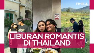 Rizky Febian dan Mahalini Nikmati Liburan Romantis di Thailand