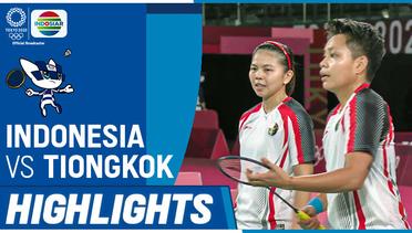 INA vs CHN - Final Badminton Ganda Putra: Greysia/Apriyani vs Chen|Jia Olimpiade Tokyo 2020