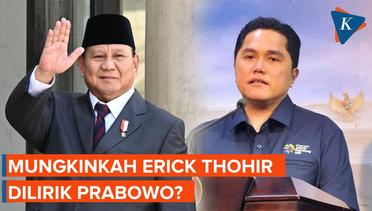 Usai Cak Imin Hengkang, Mungkinkah Erick Dilirik Prabowo?