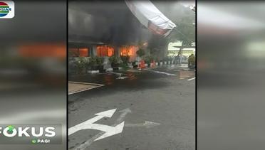 Diduga Hubungan Pendek Arus Listrik, Gedung SDM Polda Metro Jaya Terbakar – Fokus Pagi