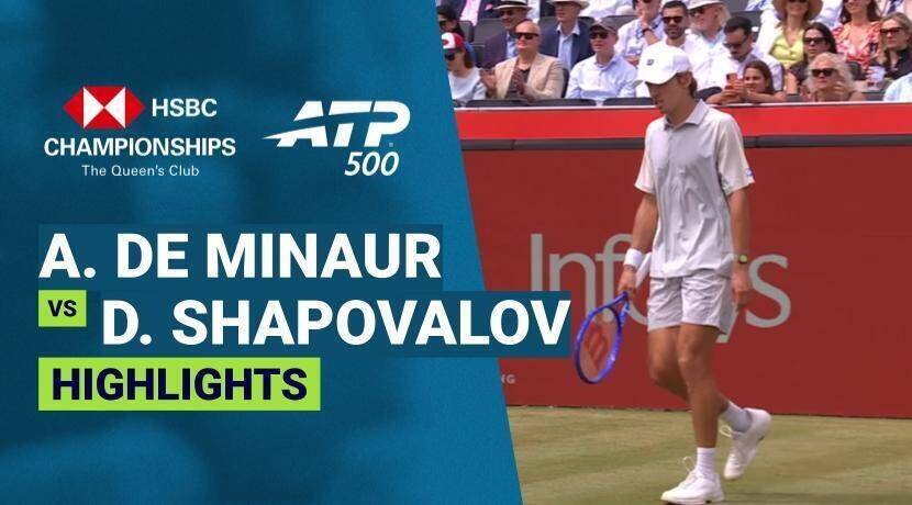 Alex De Minaur vs Denis Shapovalov - Round 2 | ATP 500: HSBC Championships 2026