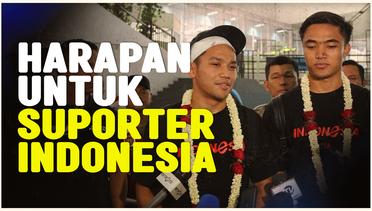 Witan Sulaeman dan Ernando Ari Harapkan Dukungan Suporter Timnas Indonesia Bisa Lebih Baik Lagi