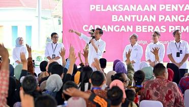 Kunjungan Kerja Presiden Jokowi ke Salatiga, Jawa Tengah, 22 Januari 2024
