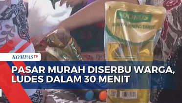 Bazar Murah Ramadan di Bandar Lampung Ludes Diborong Warga
