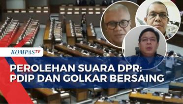 Miliki Suara Pileg Tertinggi, PDIP dan Golkar Bersaing Isi Kursi Ketua DPR RI