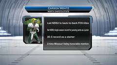 Carson Wentz Speaks On His Combine Experience & His Football Journey | 2016 NFL Combine Interviews