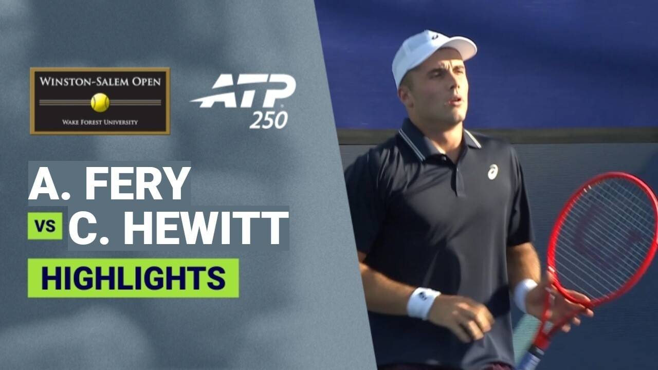 Arthur Fery vs Cruz Hewitt - Round 2 | ATP 250: Winston-Salem Open 2026