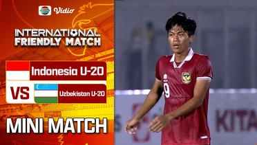 Indonesia VS Uzbekistan - Mini Match | International Friendly Match U-20