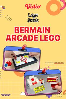 LEGO BRICK - Bermain Arcade Lego