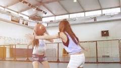 Girls on top basketball (Chest Pass)