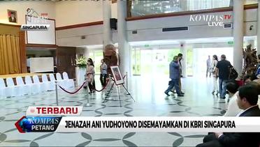 Suasana Haru Mengiringi Kepergian Ani Yudhoyono di KBRI Singapura