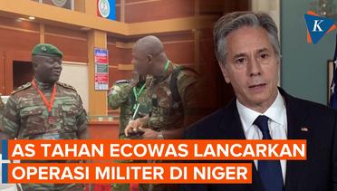ECOWAS Ingin Serang Junta Niger Secepatnya, AS Minta Tahan Dulu