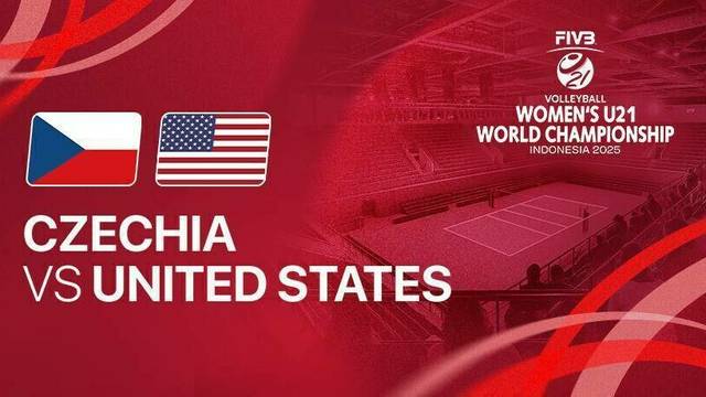 Czechia vs United States - Full Match | FIVB Women's U21 World Championship 2025