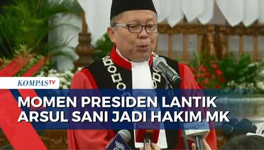 Janji Arsul Sani Usai Dilantik Jadi Hakim MK oleh Presiden Jokowi