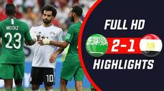 Hasil Pertandingan SAUDI ARABIA vs EGYPT 2-1 || Piala Dunia 2018 || 25 Juni 2018