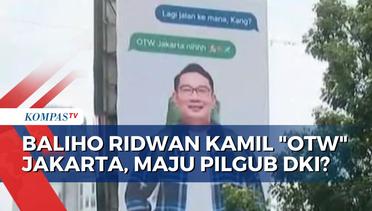 Viral Baliho Ridwan Kamil OTW Jakarta, Kode Keras Maju Pilgub DKI?