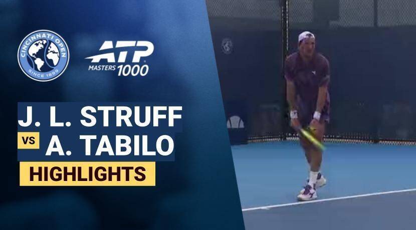 Jan-Lennard Struff vs Alejandro Tabilo - Round 2 (Court 8) | ATP 1000: Cincinnati Open 2026