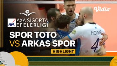 Highlights | Spor Toto vs Arkas Spor | Turkish Men's Volleyball League 2022/2023