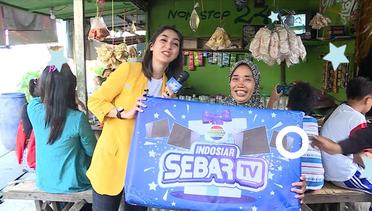 Sebar TV Surabaya - Selamat untuk Ibu Ngarpijah yang Beruntung Mendapat TV dari Tim Debar-debar