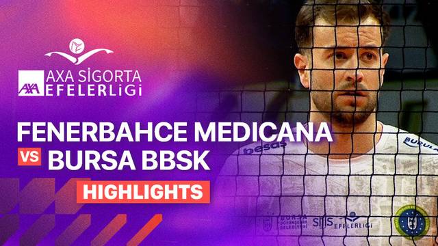 Fenerbahce Medicana vs Bursa BBSK - Highlight | Turkish Men's Volleyball League 2025/26
