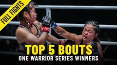 Top 5 Bouts - ONE Warrior Series Winners - ONE Full Fights