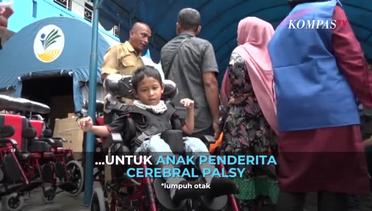 100 Kursi Roda Untuk Anak Penderita Cerebral Palsy