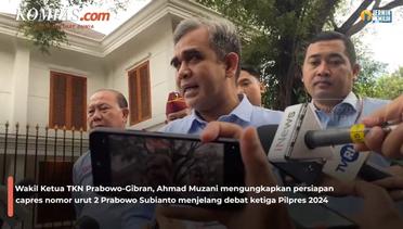 Persiapan Prabowo Jelang Debat Capres, Muzani: Beliau Update Soal Pertahanan