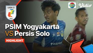 Full Highlights - PSIM Yogyakarta VS Persis Solo | Liga 2 2021