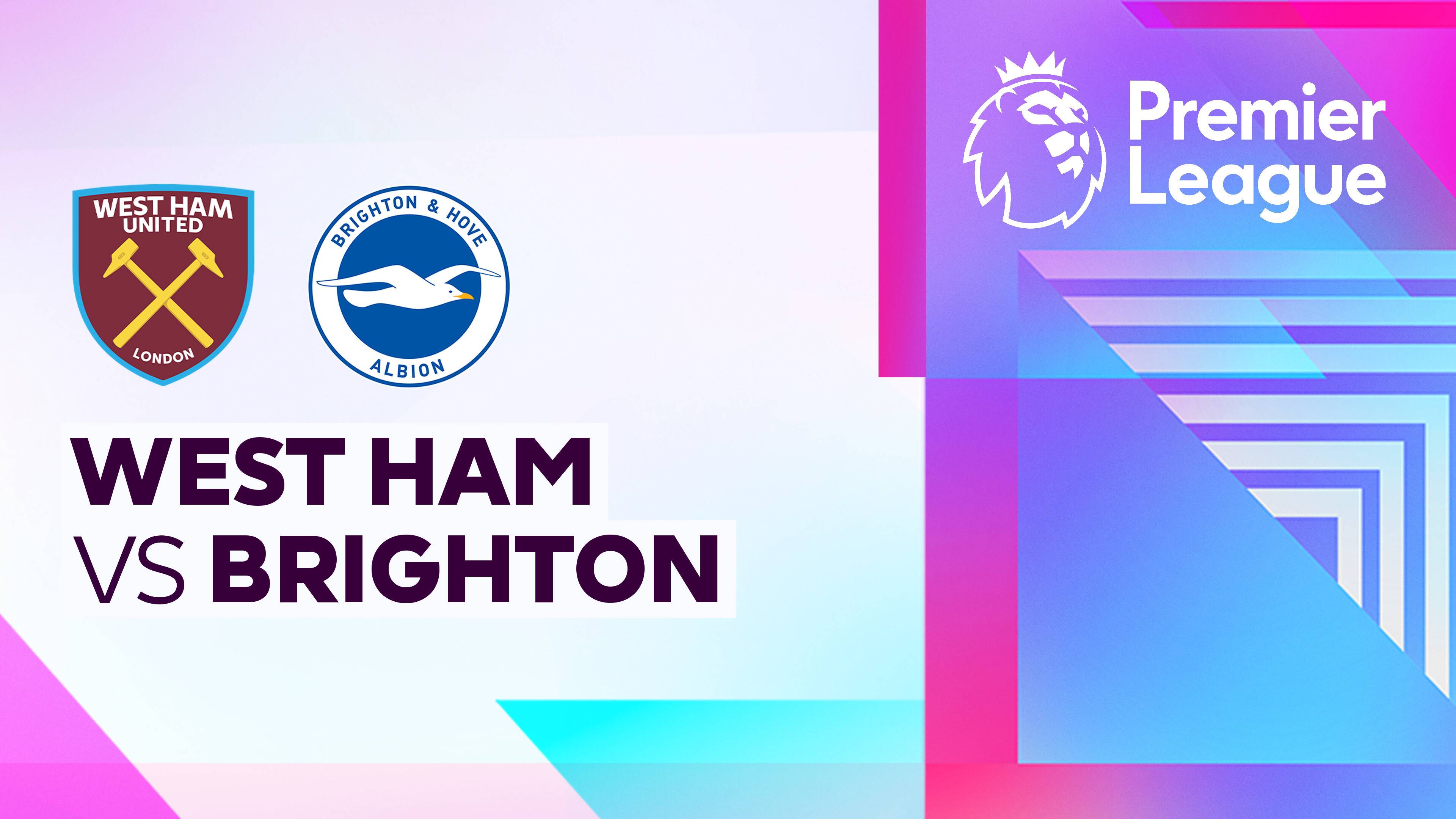 West Ham United vs Brighton and Hove Albion
