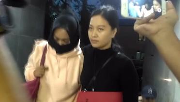 Digiring ke Polda, Emak-emak Perekam Video Penggal Jokowi Tertunduk Lesu