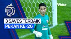 3 Penyelamatan Terbaik Pekan ke-26 | BRI Liga 1 2023/24