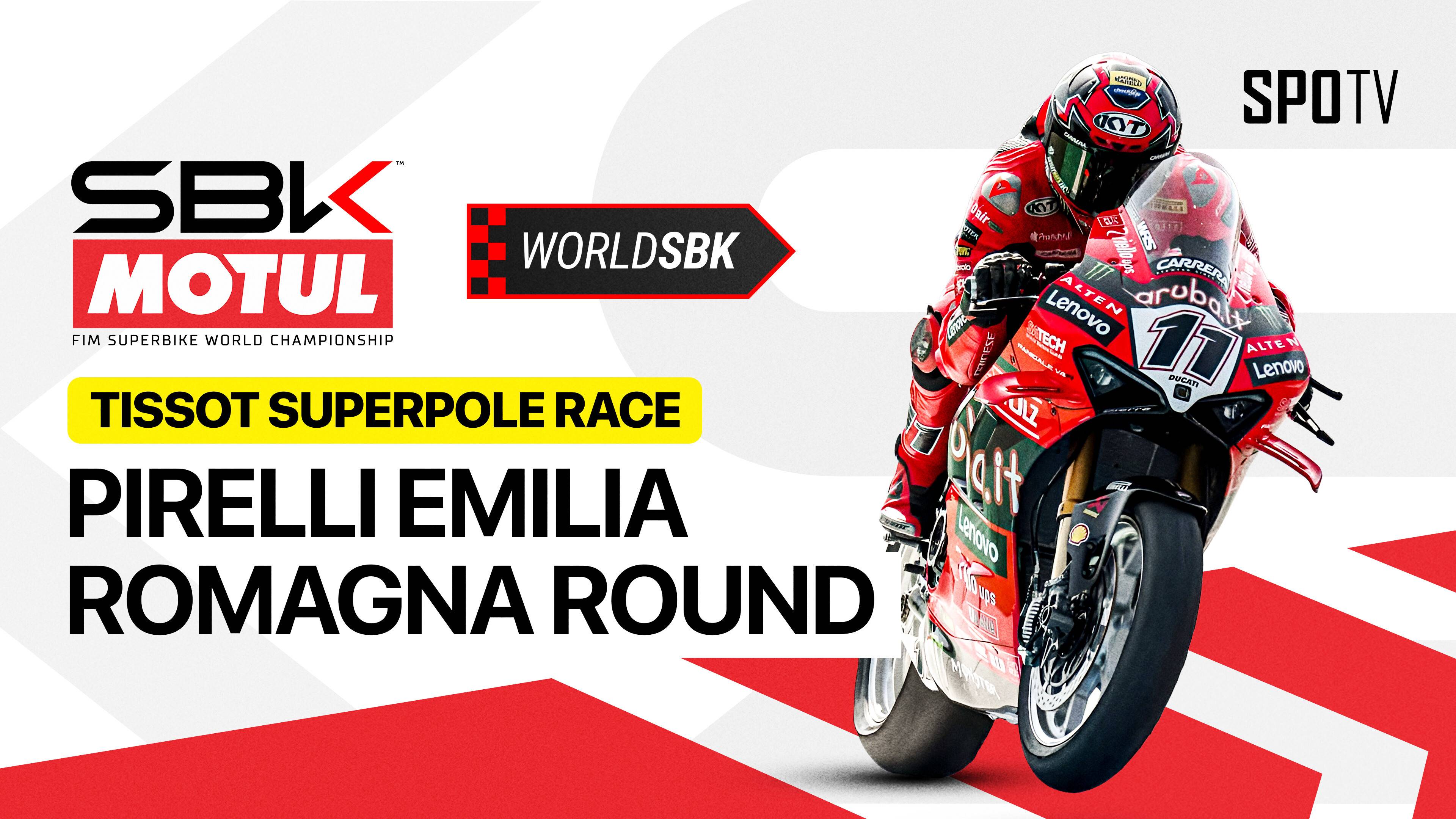 WorldSBK Tissot Superpole Race - WorldSBK Championship 2026 Round 7 Pirelli Emilia Romagna Round